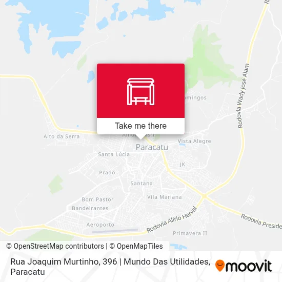 Rua Joaquim Murtinho, 396 | Mundo Das Utilidades map
