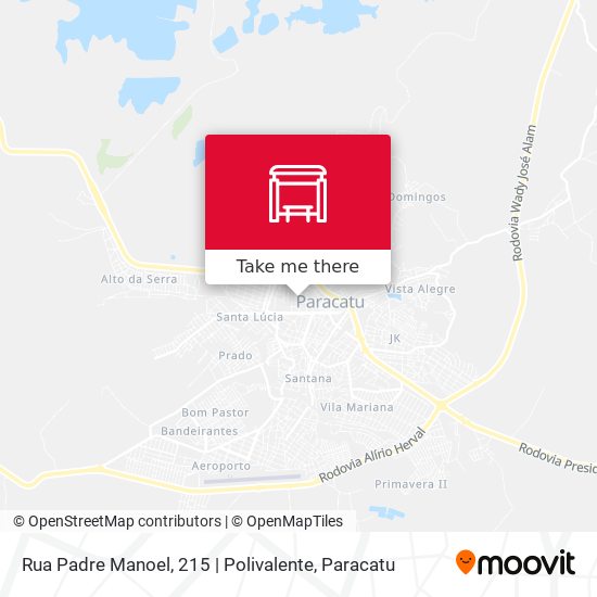 Rua Padre Manoel, 215 | Polivalente map