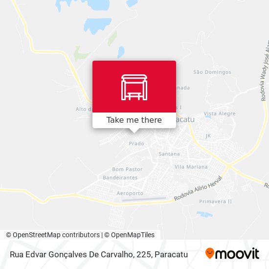 Rua Edvar Gonçalves De Carvalho, 225 map