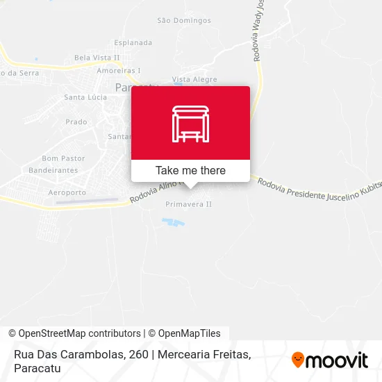 Rua Das Carambolas, 260 | Mercearia Freitas map