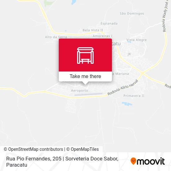 Rua Pio Fernandes, 205 | Sorveteria Doce Sabor map