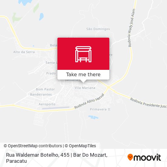 Rua Waldemar Botelho, 455 | Bar Do Mozart map