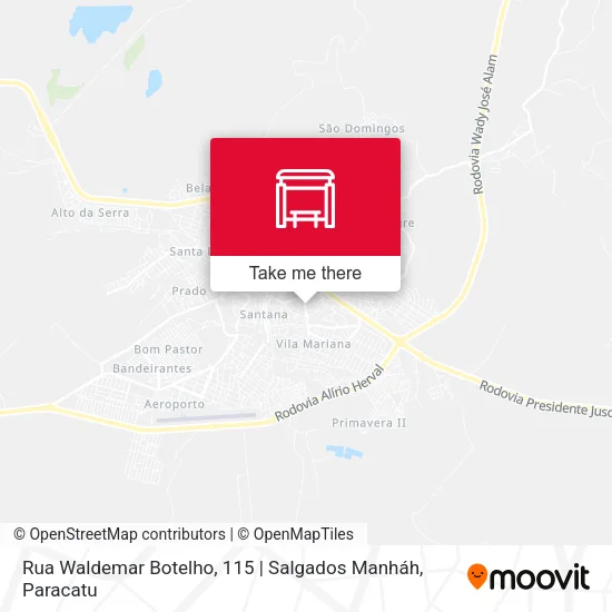 Rua Waldemar Botelho, 115 | Salgados Manháh map