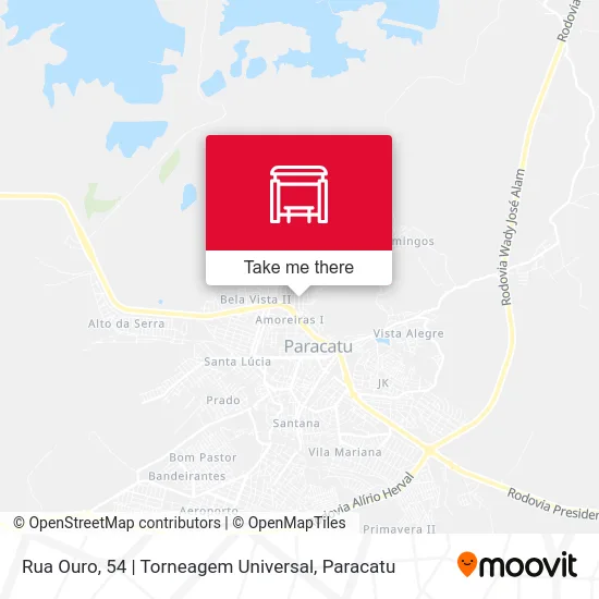 Rua Ouro, 54 | Torneagem Universal map