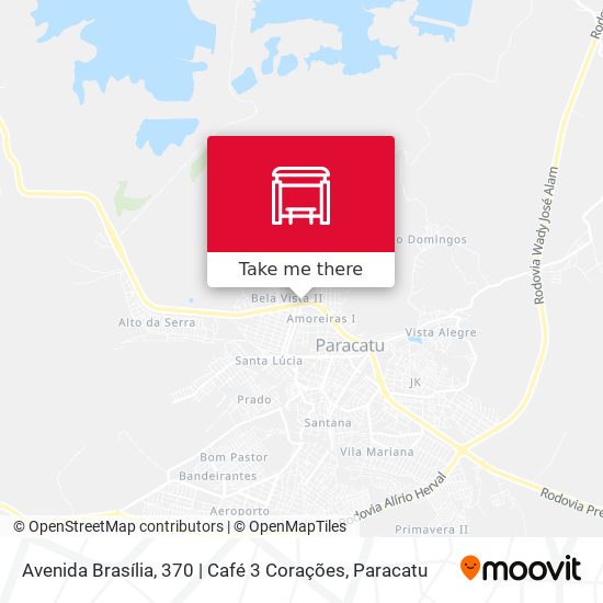 Avenida Brasília, 370 | Café 3 Corações map