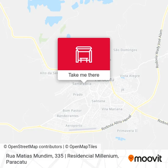 Rua Matias Mundim, 335 | Residencial Millenium map