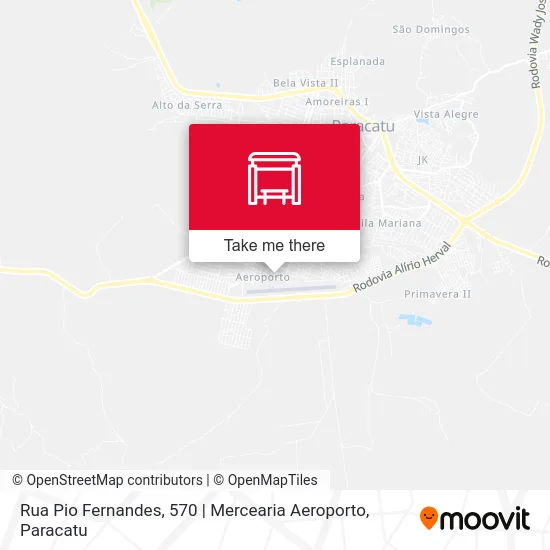 Rua Pio Fernandes, 570 | Mercearia Aeroporto map