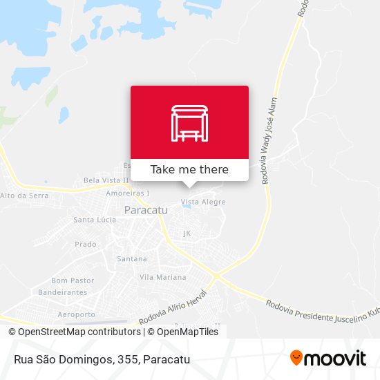 Mapa Rua São Domingos, 355