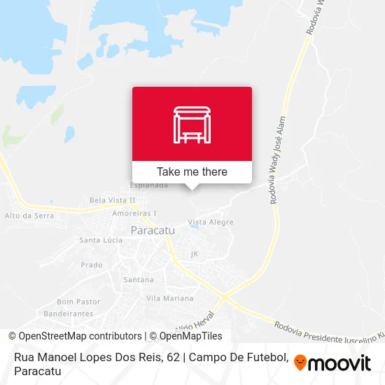Rua Manoel Lopes Dos Reis, 62 | Campo De Futebol map