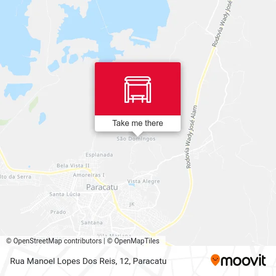 Rua Manoel Lopes Dos Reis, 12 map