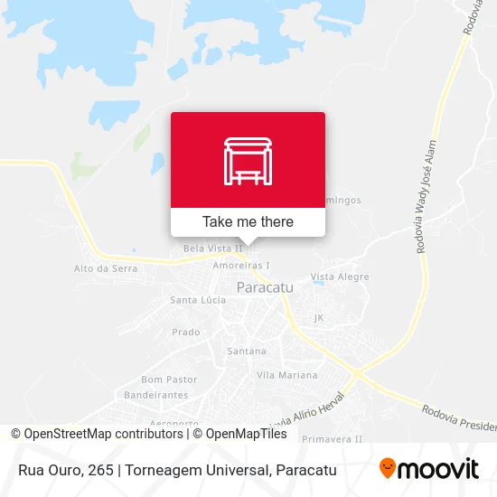 Rua Ouro, 265 | Torneagem Universal map