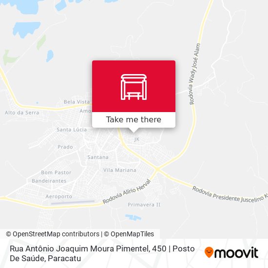 Rua Antônio Joaquim Moura Pimentel, 450 | Posto De Saúde map