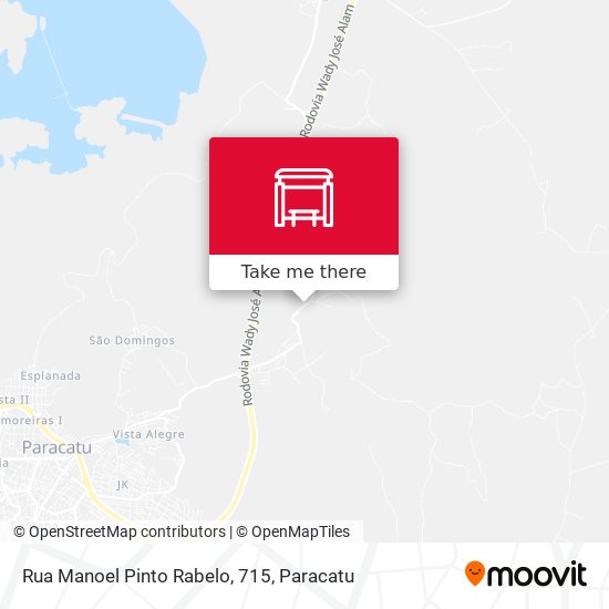 Mapa Rua Manoel Pinto Rabelo, 715