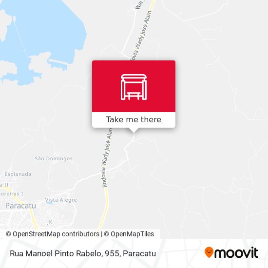 Mapa Rua Manoel Pinto Rabelo, 955