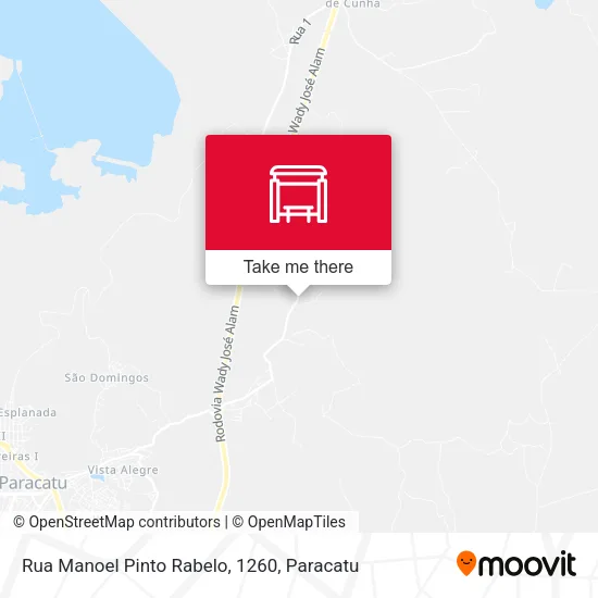 Rua Manoel Pinto Rabelo, 1260 map