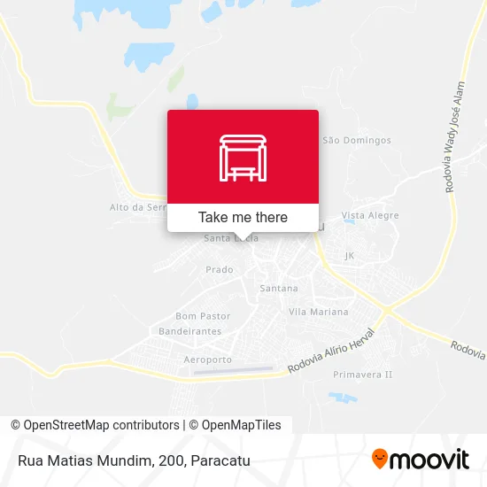 Rua Matias Mundim, 200 map