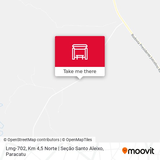 Lmg-702, Km 4,5 Norte | Seção Santo Aleixo map