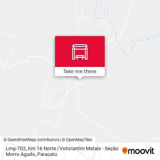 Lmg-702, Km 16 Norte | Votorantim Metais - Seção Morro Agudo map