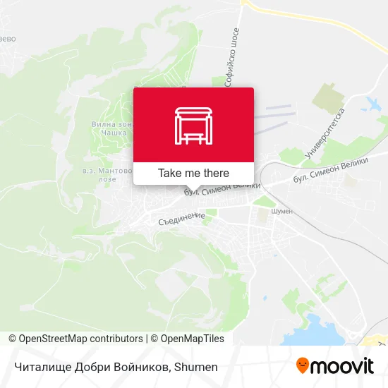 Читалище Добри Войников map