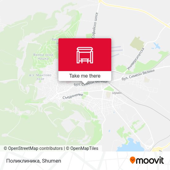 Карта Поликлиника