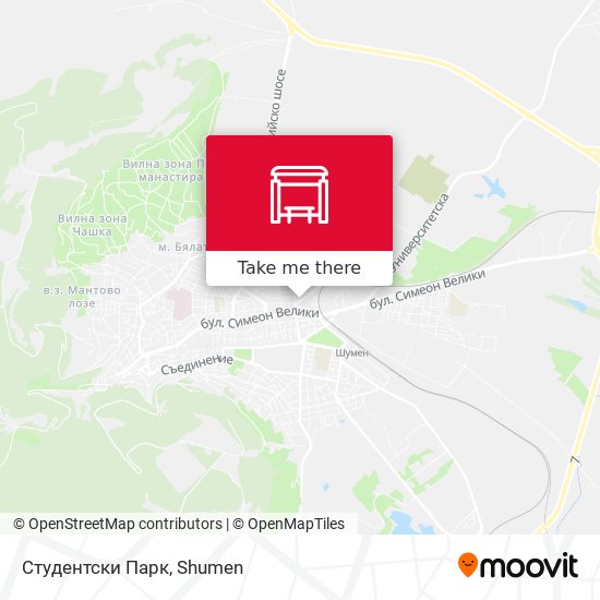 Студентски Парк map