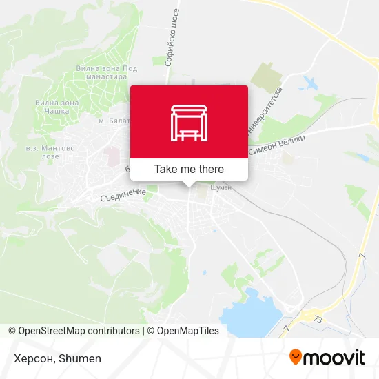 Карта Херсон