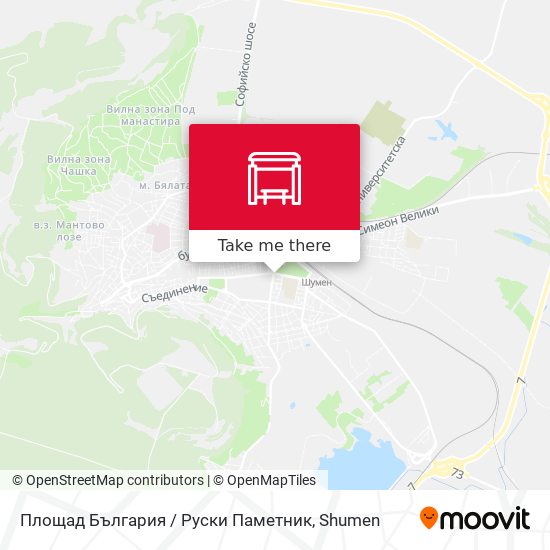 Площад България / Руски Паметник map