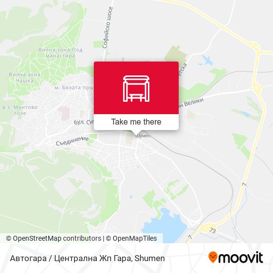 Автогара / Централна Жп Гара map