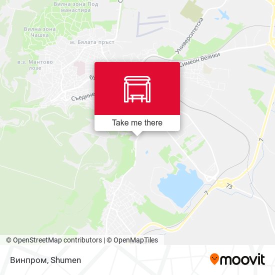 Винпром map