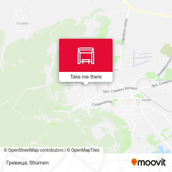 Карта Гривица