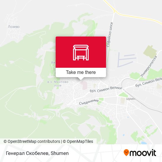 Карта Генерал Скобелев