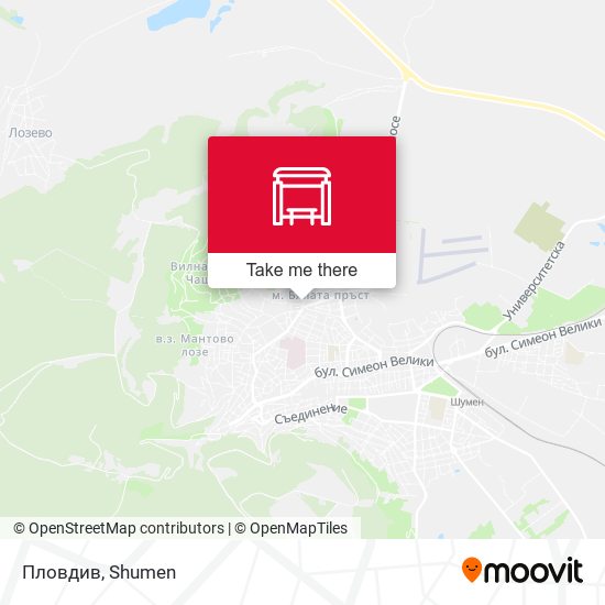 Пловдив map