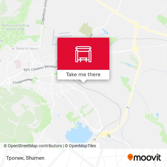 Тропик map