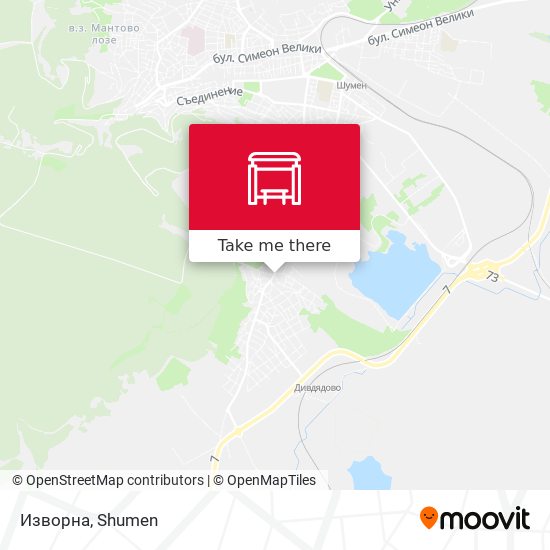 Изворна map