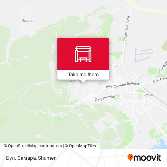 Бул. Самара map