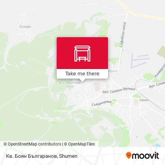Кв. Боян Българанов map