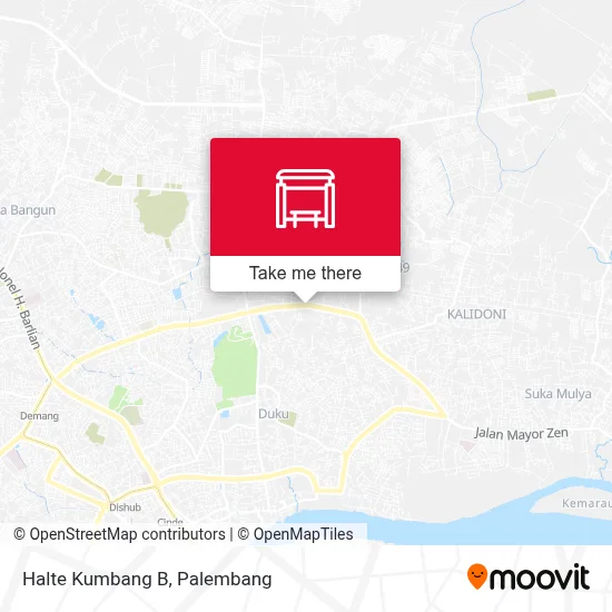 Halte Kumbang B map