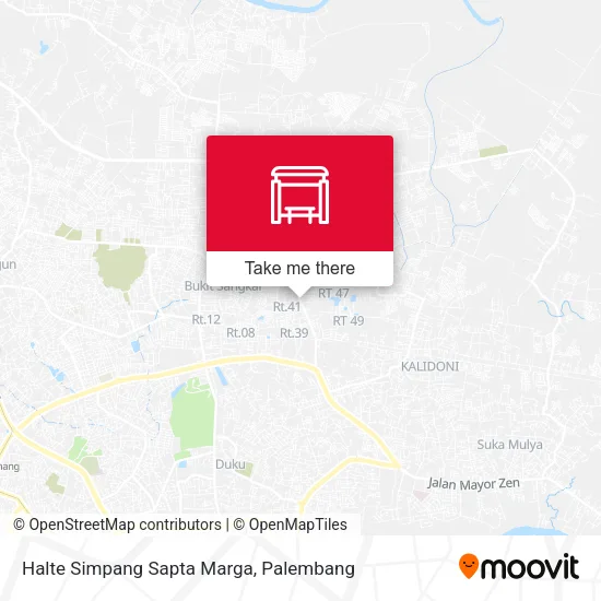 Halte Simpang Sapta Marga map