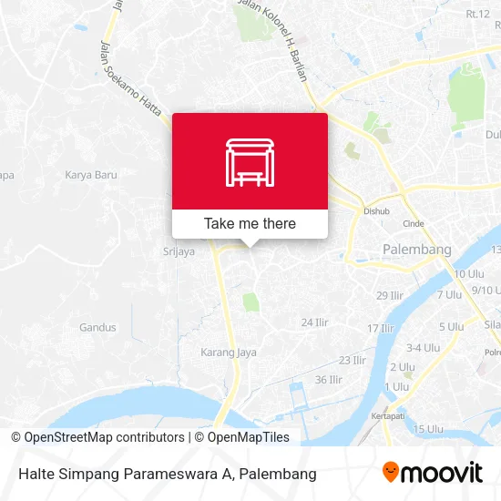 Halte Simpang Parameswara A map