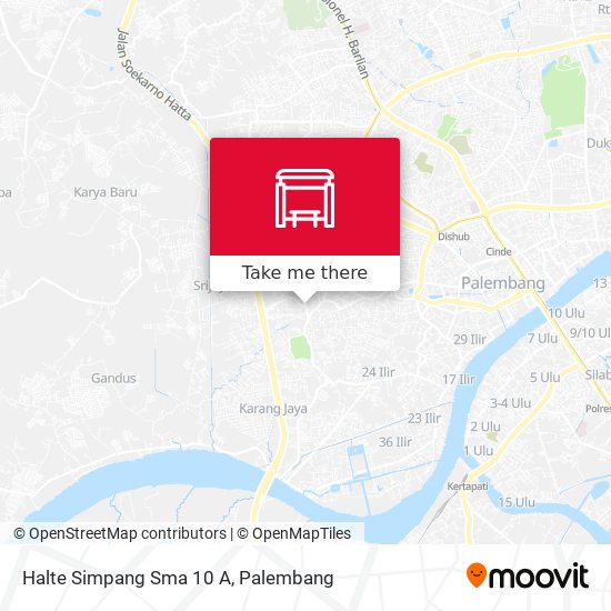 Halte Simpang Sma 10 A map