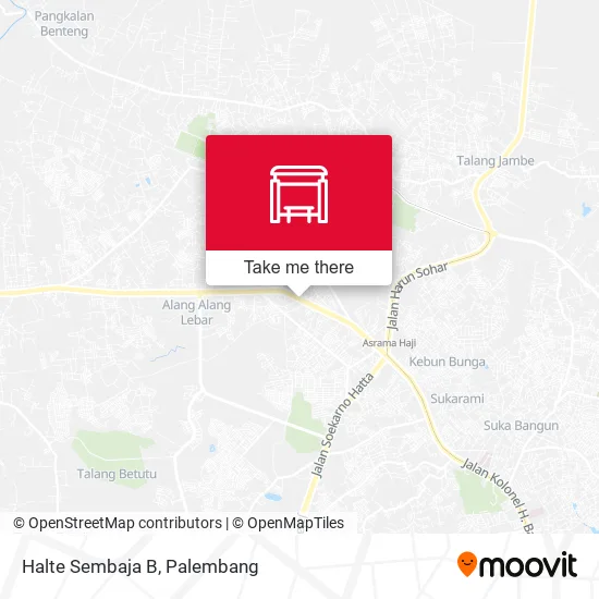 Halte Sembaja B map