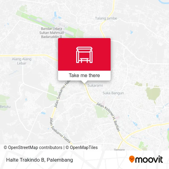 Halte Trakindo B map