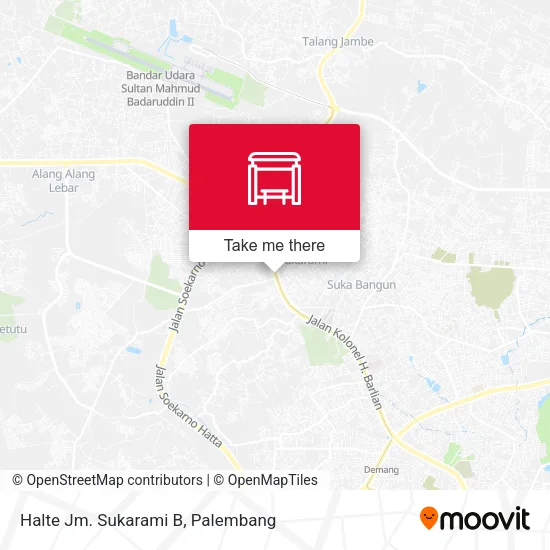 Halte Jm. Sukarami B map