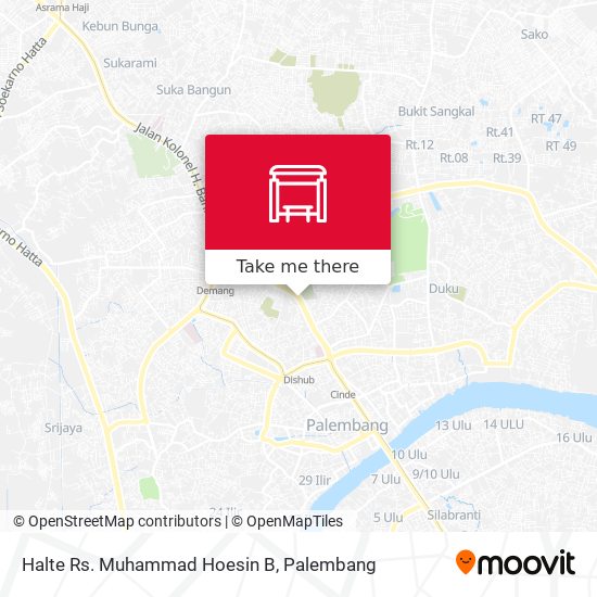 Halte Rs. Muhammad Hoesin B map