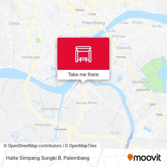 Halte Simpang Sungki B map