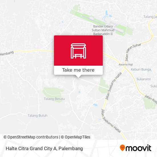 Halte Citra Grand City A map
