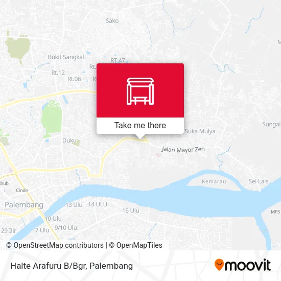 Halte Arafuru B/Bgr map