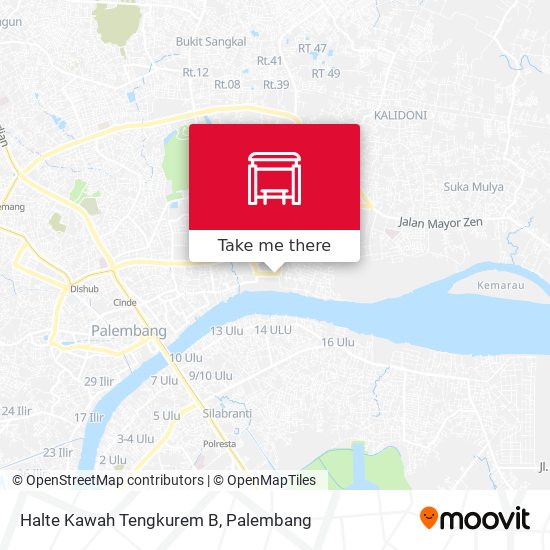 Halte Kawah Tengkurem B map