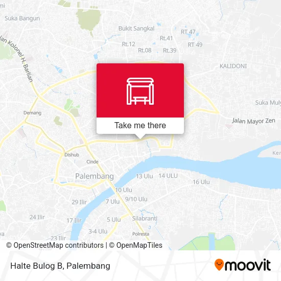 Halte Bulog B map