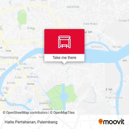 Halte Pertahanan map